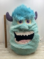 Disney Pixar Monsters University Sully Head Plush Pillow Cushion 20” Tall