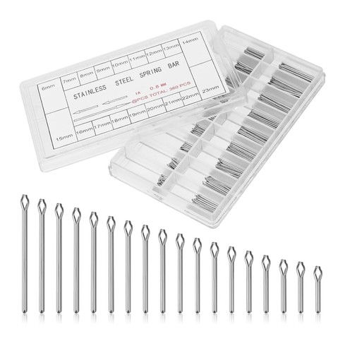 360pcs stainless steel - 360pcs,