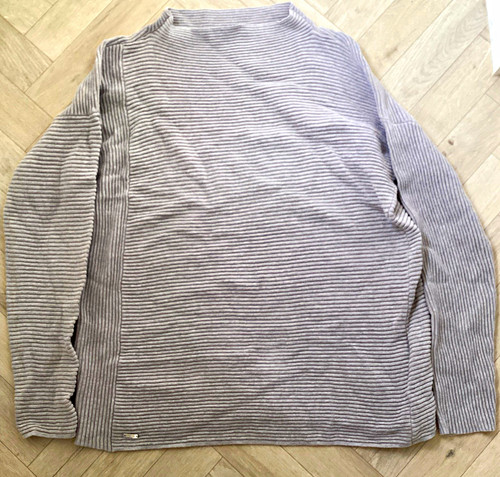 Joules women grey rib knit - grey,