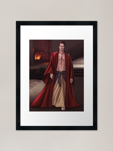 Robe framed art print - robe,