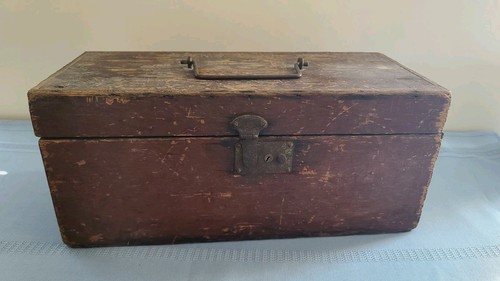 Vintage handmade wood fishing - vintage,