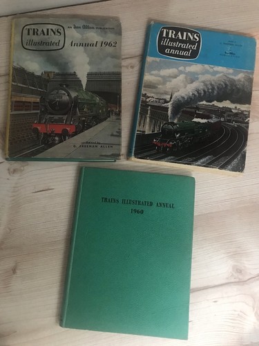 Trains illustrated annuals - illustrated,