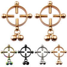 1Pair Sexy Bell Nipple Clip