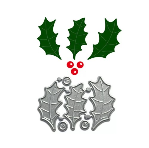 Christmas holly and berries - christmas,