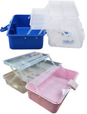 Storage Carry Box Secure Compartments Art & Craft Fishing Tackle Hobby Tools