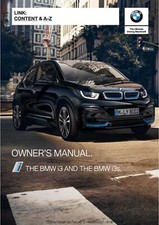 BMW i3 OWNERS MANUAL HANDBOOK
