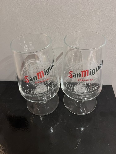 San miguel pint 20oz glass - san,