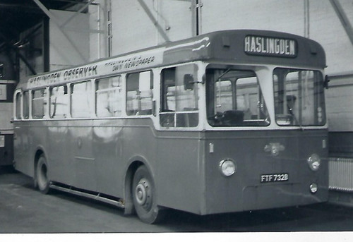 Bus photo ftf732b haslingden - bus,