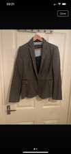 Zara Wool Tweed Blazer Jacket