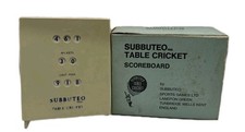 Subbuteo Table Cricket