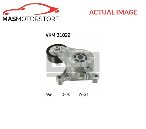 Ribbed belt tensioner - tensioner, pulley