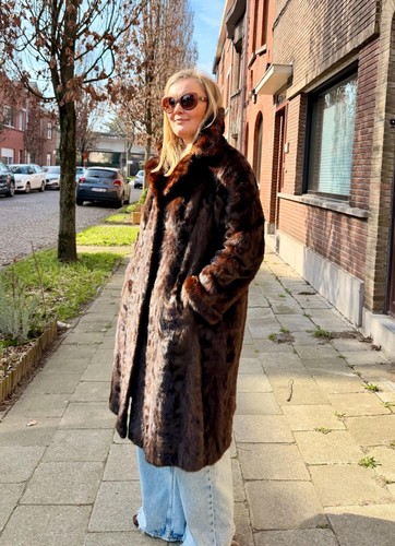 Luxury vintage brown mink - vintage, fur