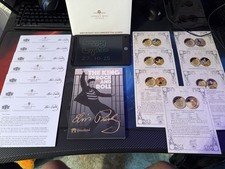 Elvis Presleys "The King Of Rock And Roll" Full Coin Collection!