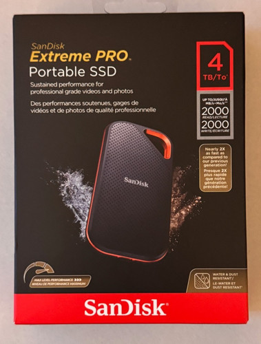 Sandisk extreme pro 4tb high - pro,
