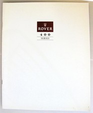 ROVER 400 SERIES LF Car Sales Brochure For 1993 #4374 414 416 418 420 ++