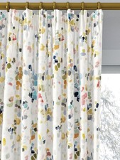 John Lewis Dapple Abstract Print Lined Pencil Pleat Curtains W228 x 137cm A