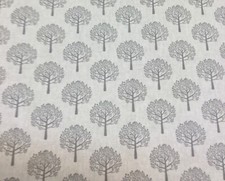 Chatham Glyn MULBERRY TREES ,Linen Look Fabric for Curtain/ Upholstery/Cushions