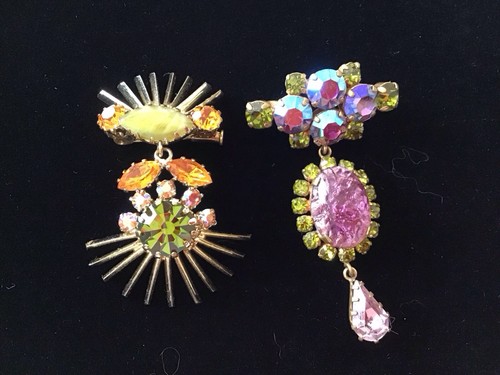 Vintage 1950 rhinestone - 1950,