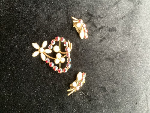Beautiful set brooch and - set,