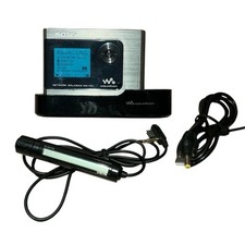 Sony Walkman NW-HD1 Network Walkman Vtg MP3 Player +dock+ Remote Rare Working(20