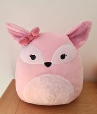 Squishmallows  Miracle Pink Fox 12inch Plush Toy