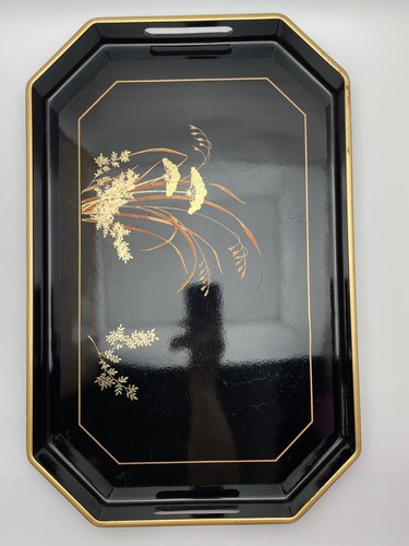 Vintage japanese black lacquer - vintage,