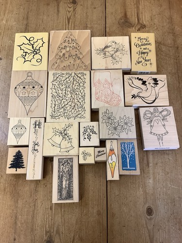 Job lot christmas wooden - 20,
