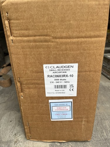 Claudgen recessed aircurtain - recessed,