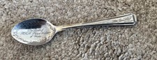 Commemorative Teaspoon The Birth Of HRH Prince William Of Wales -Silver Plated
