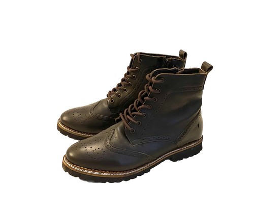Womens brown leather john - brown,