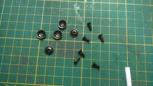 Dinky supertoys spare whell - supertoys,