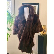 Vintage 1960s Dark Mink Fur