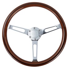 380mm Classic Wooden Steering