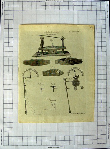 Old antique print c1790 c1900 - print, c1790-c1900