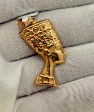 Gold Pendant Egyptian Queen