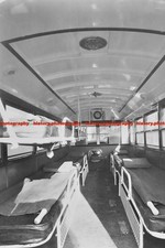 F000050 Interior of coach type ambulance Western Ambulance Station Fulham 1935