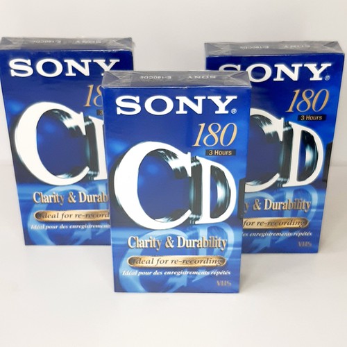 Sony 180cde vhs blank - x, e-180cde