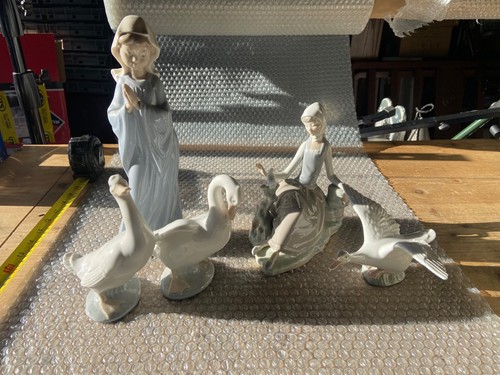 Lladro shepherdess girl - girl, with