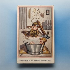 WW1 Comic Postcard Royal