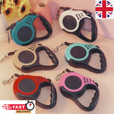 Retractable Dog Lead Extendable Training Dog Leash Pet Leads 2 Sizes 3m 5m--