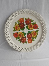 Vintage Dialene Better Maid Plastic Floral Tray