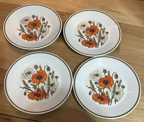 Vintage set side plates - vintage,