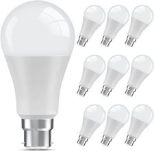 10X GLS B22 BAYONET CAP LED 8W