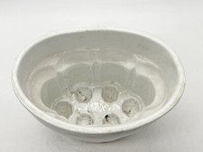 Antique old white ceramic - white,