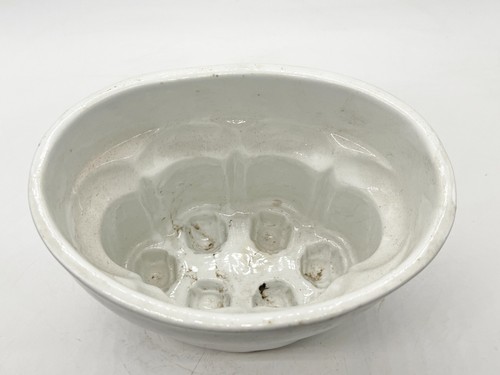 Antique old white ceramic - white,
