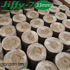 100 x 33mm Jiffy 7 Pellets