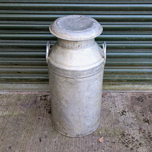 Milk churn aluminium - churn,