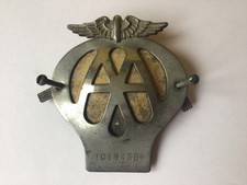 Vintage AA Car Metal and