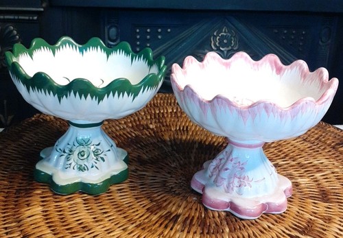 Vintage pair vestal - pair, of
