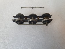 Brass Chassis with Wheels